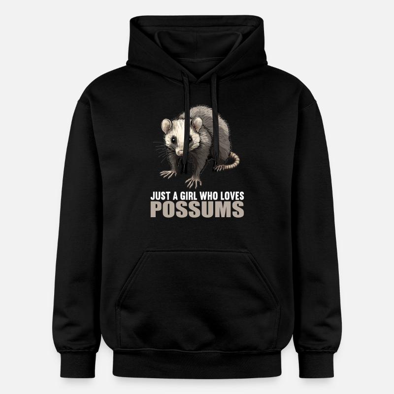 Opossum Opossums - Sweat à capuche Softstyle® Gildan Unisexe - noir