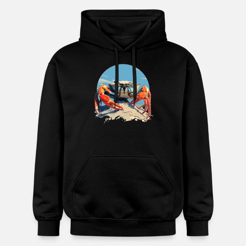 Crabe Crabe - Sweat à capuche Softstyle® Gildan Unisexe - noir