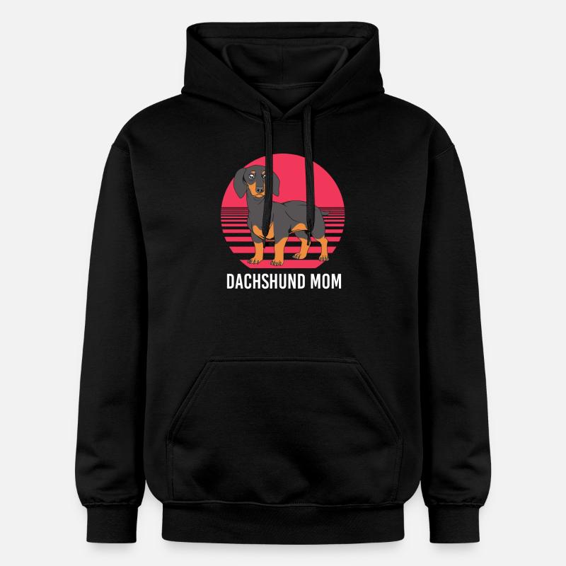 Teckel - Sweat à capuche Softstyle® Gildan Unisexe - noir