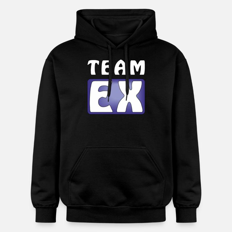 ÉQUIPE EX - Sweat à capuche Softstyle® Gildan Unisexe - noir