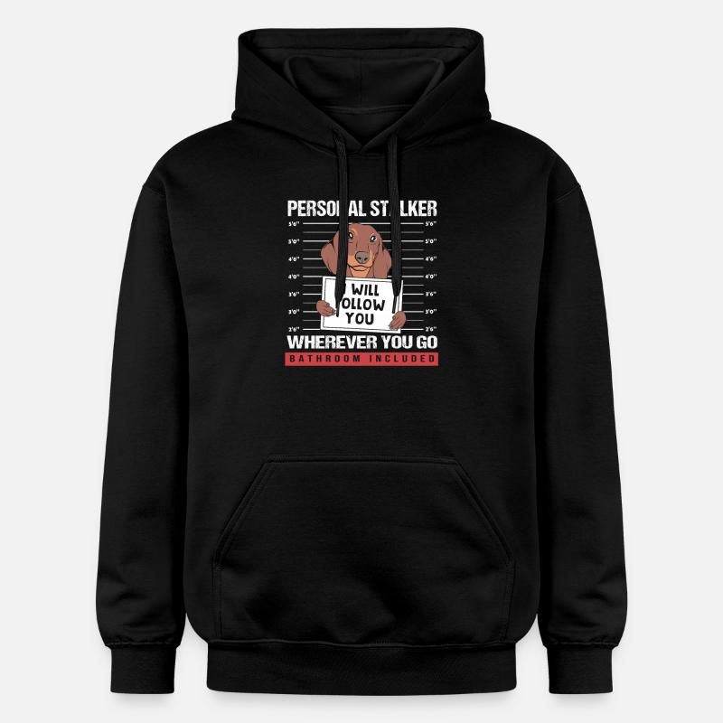 Dackel - Gildan Unisex Softstyle® Midweight Hoodie - Schwarz