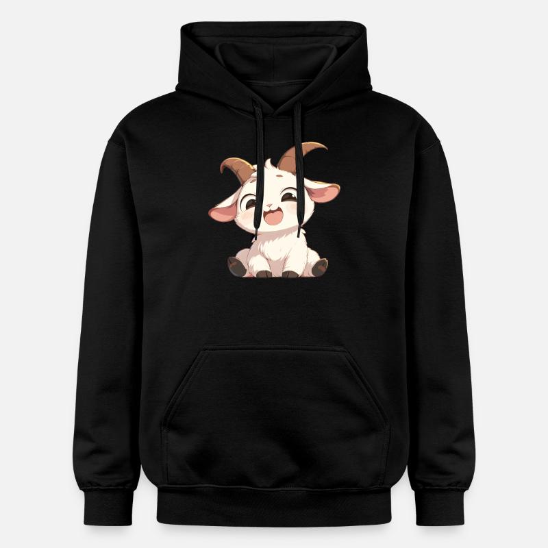 Chèvres chèvre - Sweat à capuche Softstyle® Gildan Unisexe - noir