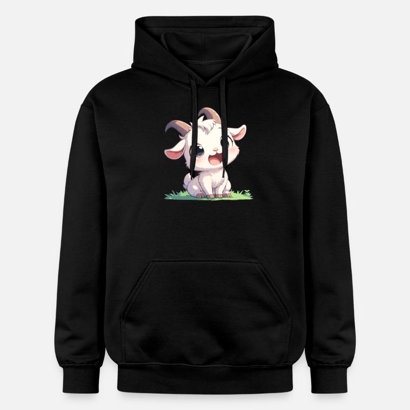 Chèvres chèvre - Sweat à capuche Softstyle® Gildan Unisexe - noir