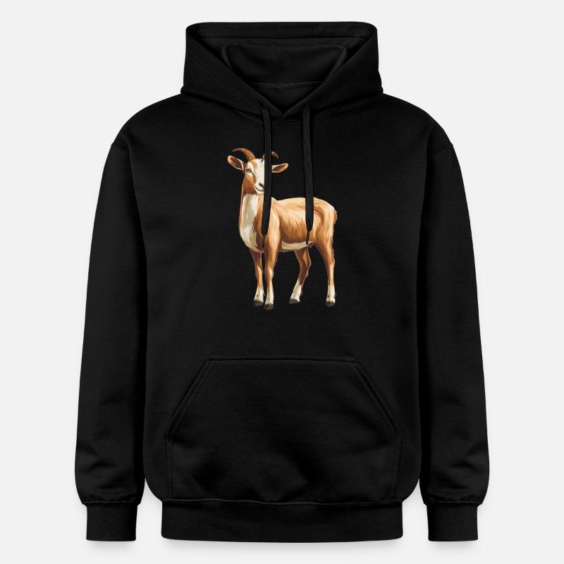 Chèvres chèvre - Sweat à capuche Softstyle® Gildan Unisexe - noir