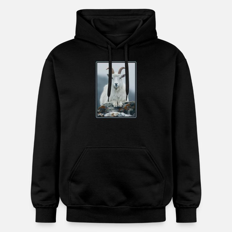 Chèvres chèvre - Sweat à capuche Softstyle® Gildan Unisexe - noir