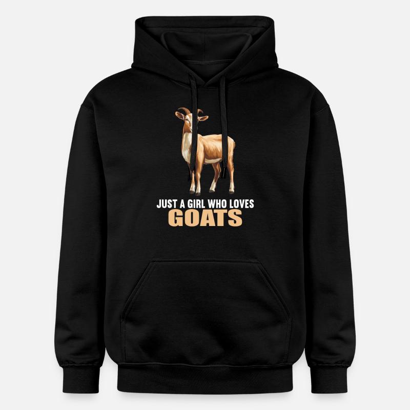 Chèvres chèvre - Sweat à capuche Softstyle® Gildan Unisexe - noir