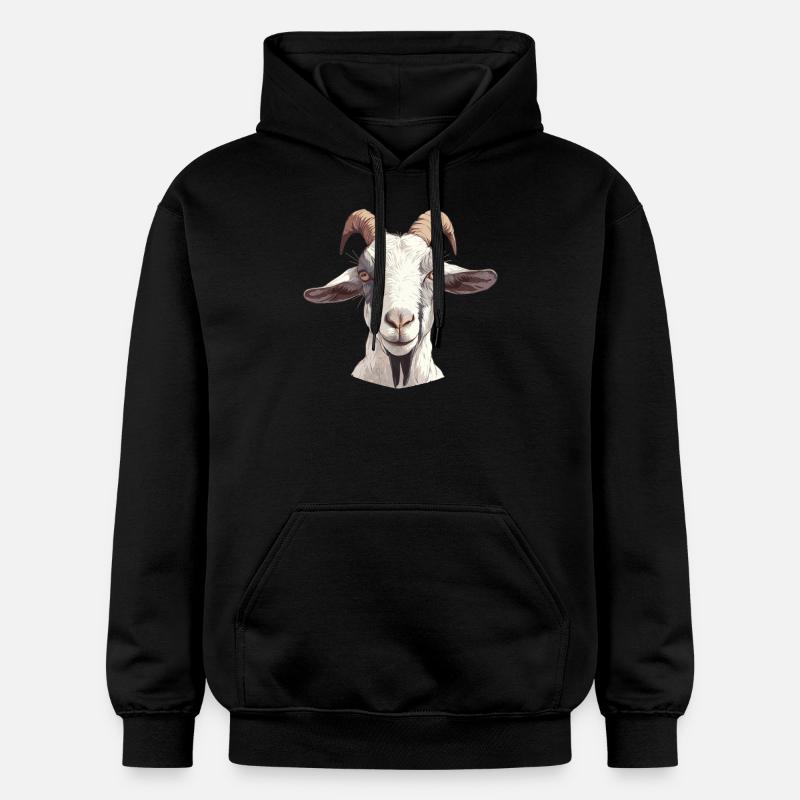 Chèvres chèvre - Sweat à capuche Softstyle® Gildan Unisexe - noir