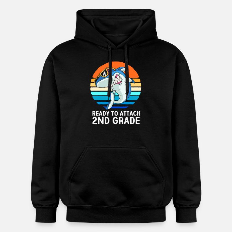 2e année - Sweat à capuche Softstyle® Gildan Unisexe - noir