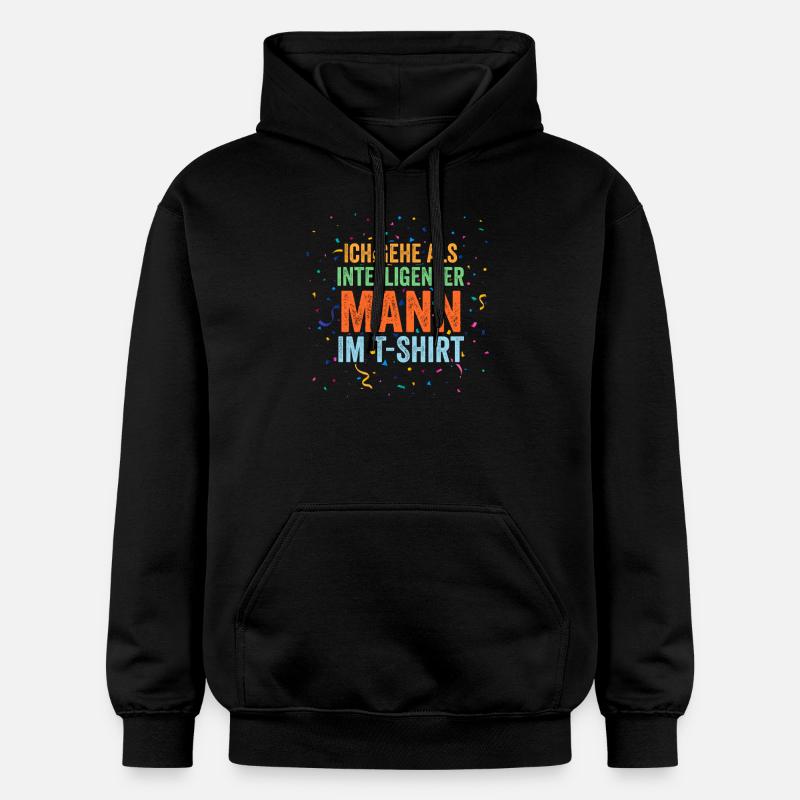 Costume de carnaval Carnaval - Sweat à capuche Softstyle® Gildan Unisexe - noir