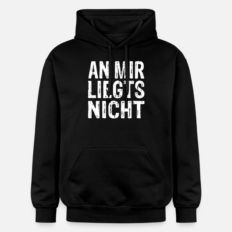 C’est pas ma faute - Sweat à capuche Softstyle® Gildan Unisexe - noir