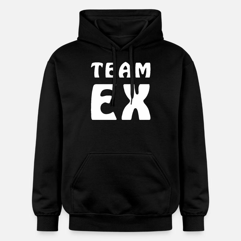 ÉQUIPE EX - Sweat à capuche Softstyle® Gildan Unisexe - noir