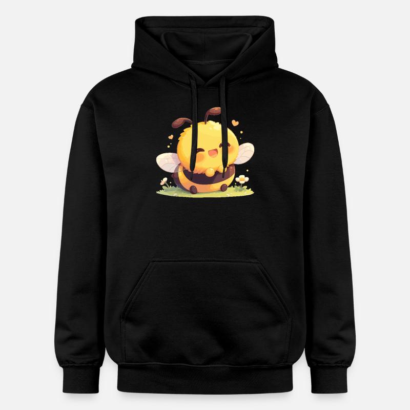 Abeilles Abeille - Sweat à capuche Softstyle® Gildan Unisexe - noir