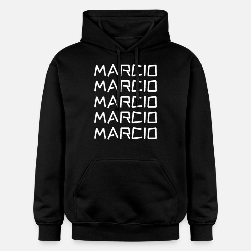 Cadeau pour Marcio - Sweat à capuche Softstyle® Gildan Unisexe - noir