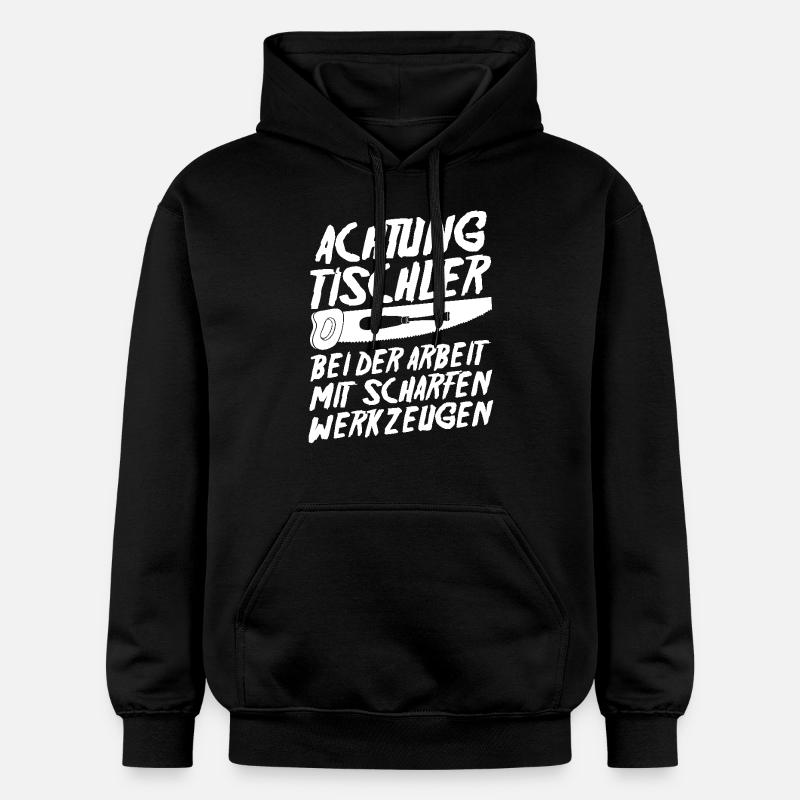 Carpenter, Carpenter, Carpenter - Gildan Unisex Softstyle® Midweight Hoodie - black