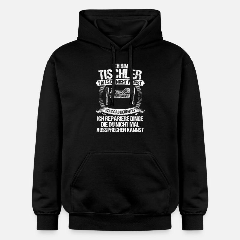 Charpentier, Charpentier, Charpentier - Sweat à capuche Softstyle® Gildan Unisexe - noir