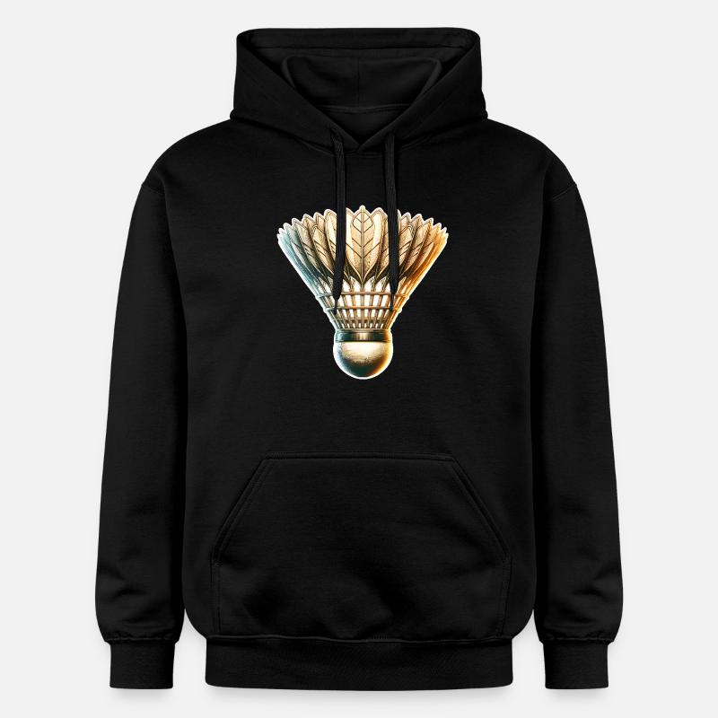 Badminton - Sweat à capuche Softstyle® Gildan Unisexe - noir