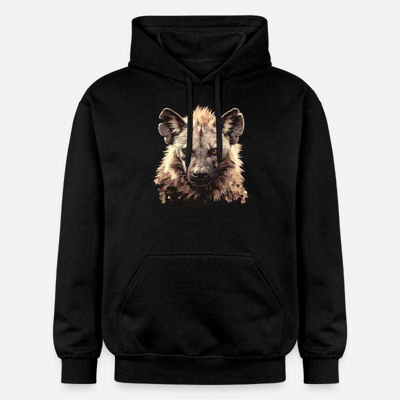 Hyène Hyène - Sweat à capuche Softstyle® Gildan Unisexe - noir
