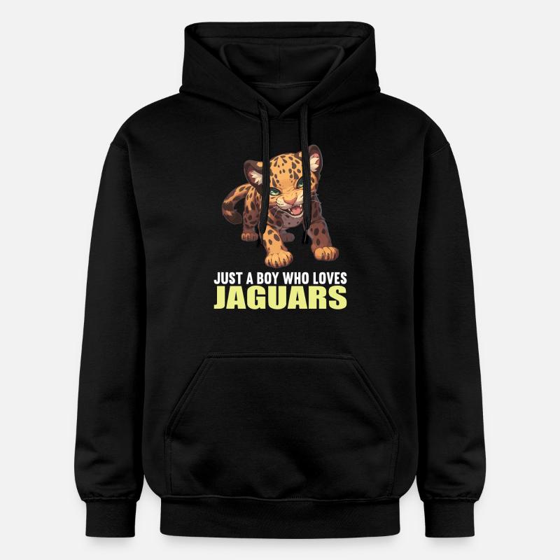 Jaguars Jaguar - Sweat à capuche Softstyle® Gildan Unisexe - noir