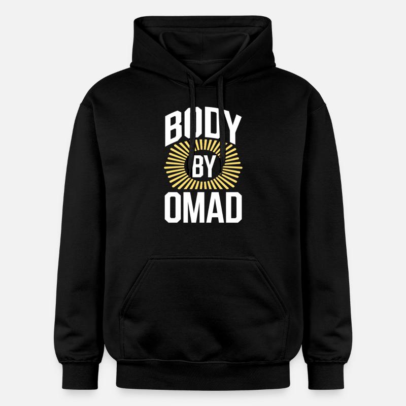 Intermittent fasting Intermittent fasting - Gildan Unisex Softstyle® Midweight Hoodie - black