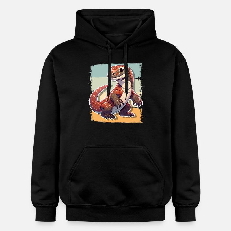 Komodo Dragon - Sweat à capuche Softstyle® Gildan Unisexe - noir