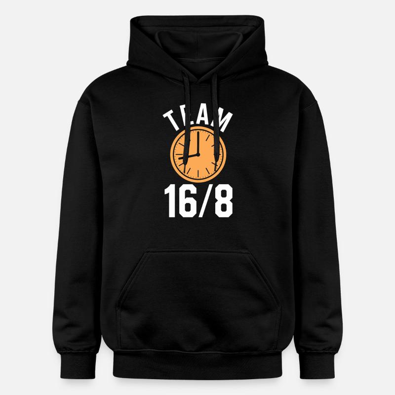 Intermittent fasting Intermittent fasting - Gildan Unisex Softstyle® Midweight Hoodie - black
