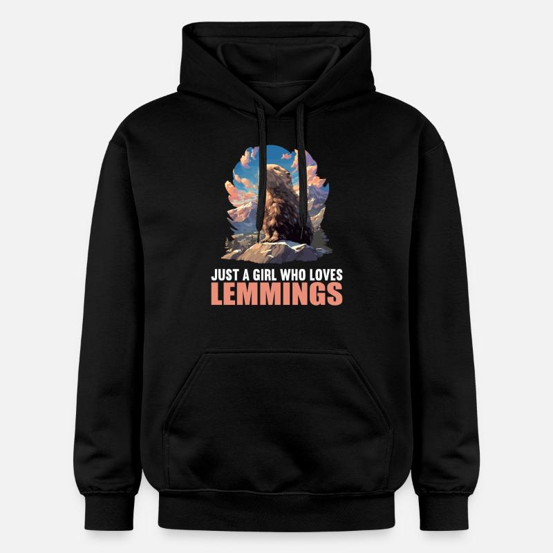 Lemmings Lemming - Sweat à capuche Softstyle® Gildan Unisexe - noir