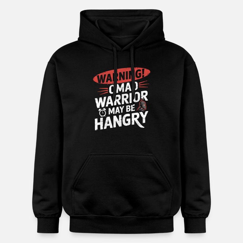 Intervallfasten Intermittierendes Fasten - Gildan Unisex Softstyle® Midweight Hoodie - Schwarz