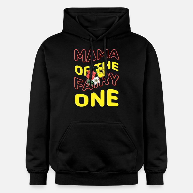 Maman de la fée Une - Sweat à capuche Softstyle® Gildan Unisexe - noir