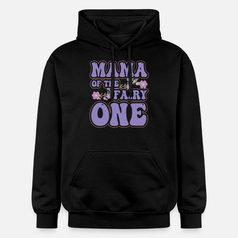 Maman de la fée Une - Sweat à capuche Softstyle® Gildan Unisexe - noir