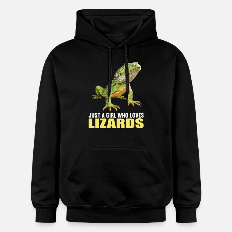 Lézards Lézard - Sweat à capuche Softstyle® Gildan Unisexe - noir