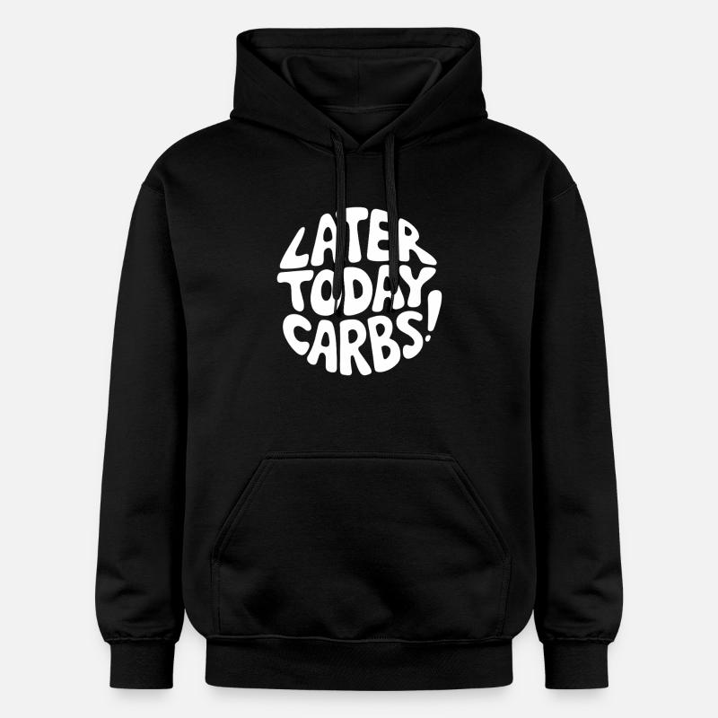 Intermittent fasting Intermittent fasting - Gildan Unisex Softstyle® Midweight Hoodie - black