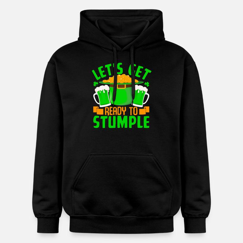 Préparons-nous à Stumple - Sweat à capuche Softstyle® Gildan Unisexe - noir