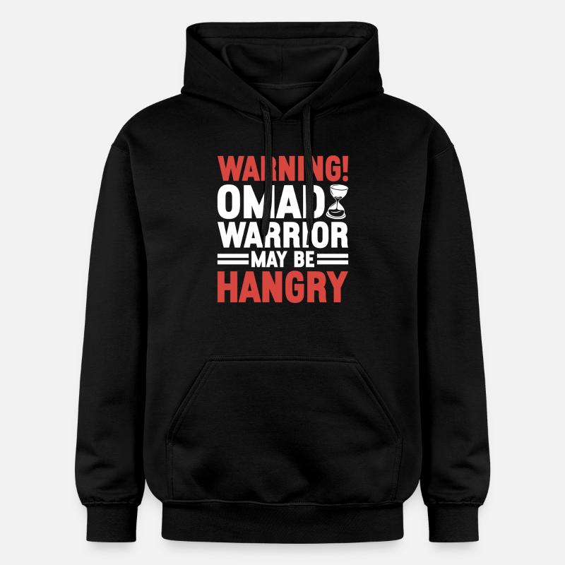 Intermittent fasting Intermittent fasting - Gildan Unisex Softstyle® Midweight Hoodie - black
