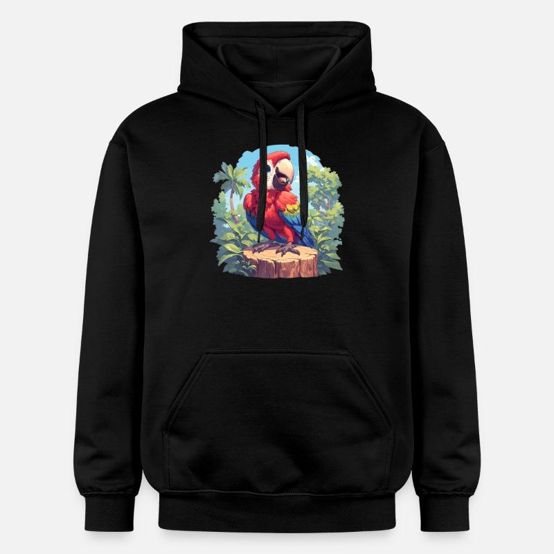 L’ère de l’ara - Sweat à capuche Softstyle® Gildan Unisexe - noir