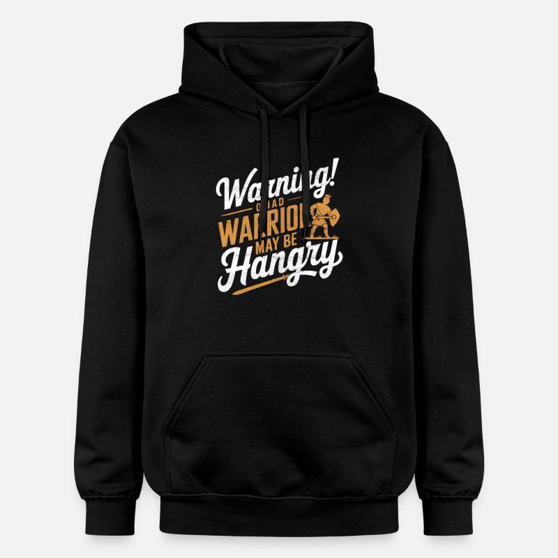 Intermittent fasting Intermittent fasting - Gildan Unisex Softstyle® Midweight Hoodie - black