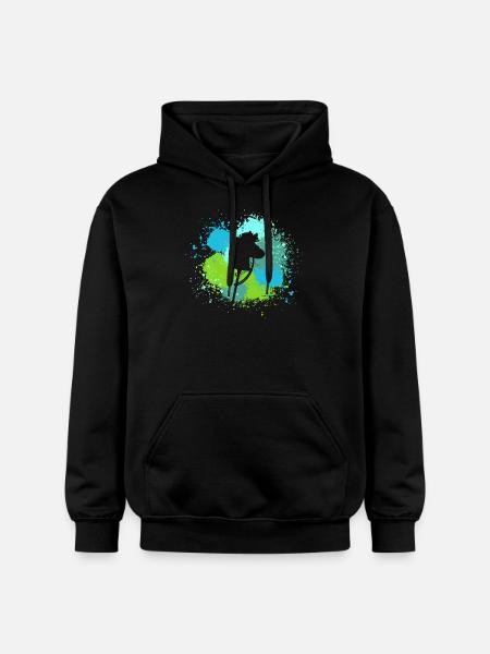 Hobby Cheval Hobby Horsing - Sweat à capuche Softstyle® Gildan Unisexe - noir
