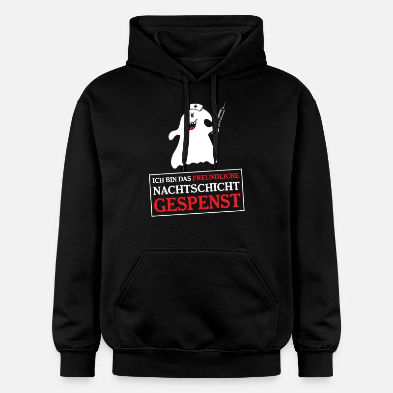 Krankenschwester Krankenpfleger - Gildan Unisex Softstyle® Midweight Hoodie - Schwarz