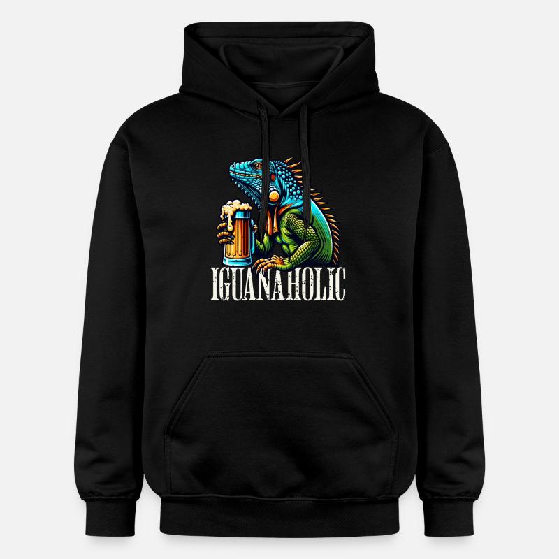 Bière Iguana - Sweat à capuche Softstyle® Gildan Unisexe - noir