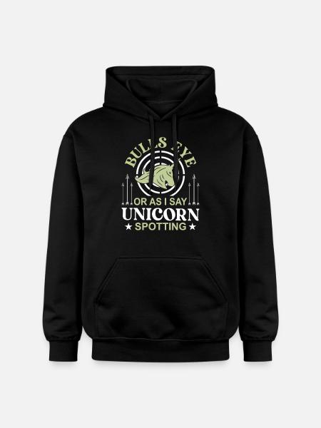 Bogenschießen Bogenschütze - Gildan Unisex Softstyle® Midweight Hoodie - Schwarz