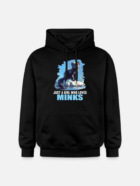 Nerze Nerz - Gildan Unisex Softstyle® Midweight Hoodie - Schwarz