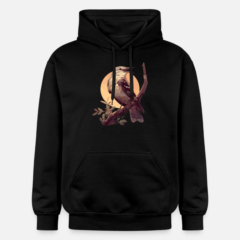 Oiseaux moqueurs Oiseaux moqueurs - Sweat à capuche Softstyle® Gildan Unisexe - noir