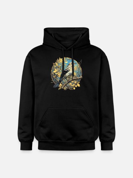 Oiseaux moqueurs Oiseaux moqueurs - Sweat à capuche Softstyle® Gildan Unisexe - noir