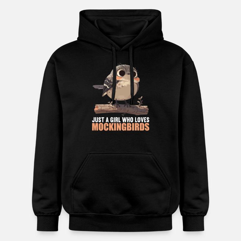 Oiseaux moqueurs Oiseaux moqueurs - Sweat à capuche Softstyle® Gildan Unisexe - noir