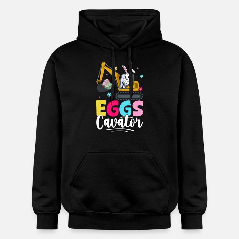 Cavator d’oeufs - Sweat à capuche Softstyle® Gildan Unisexe - noir