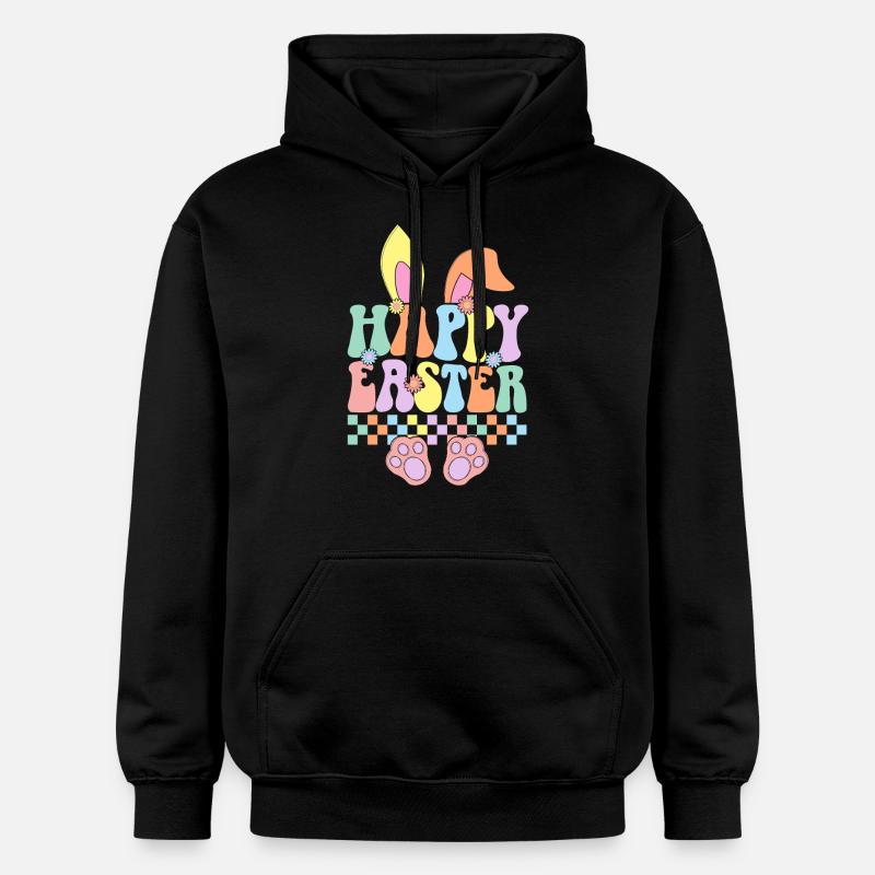 Joyeuses Pâques - Sweat à capuche Softstyle® Gildan Unisexe - noir