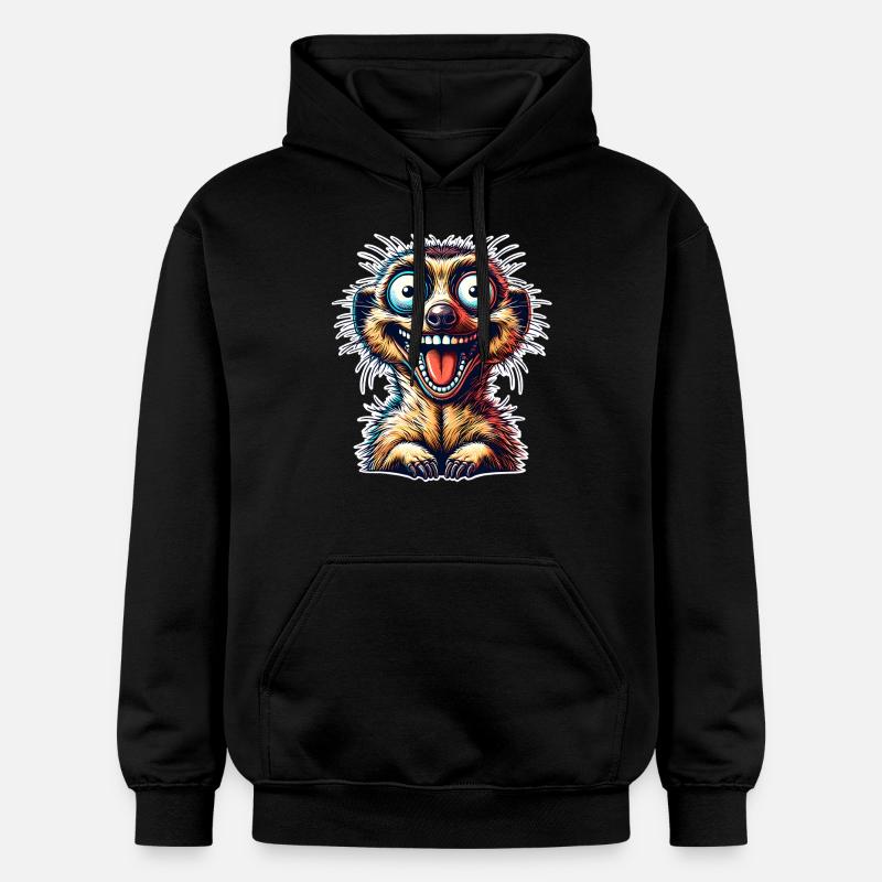 Suricate - Sweat à capuche Softstyle® Gildan Unisexe - noir