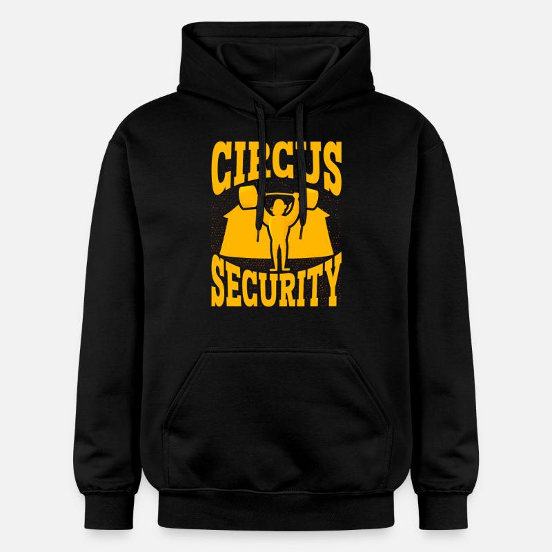 Sécurité du cirque - Sweat à capuche Softstyle® Gildan Unisexe - noir