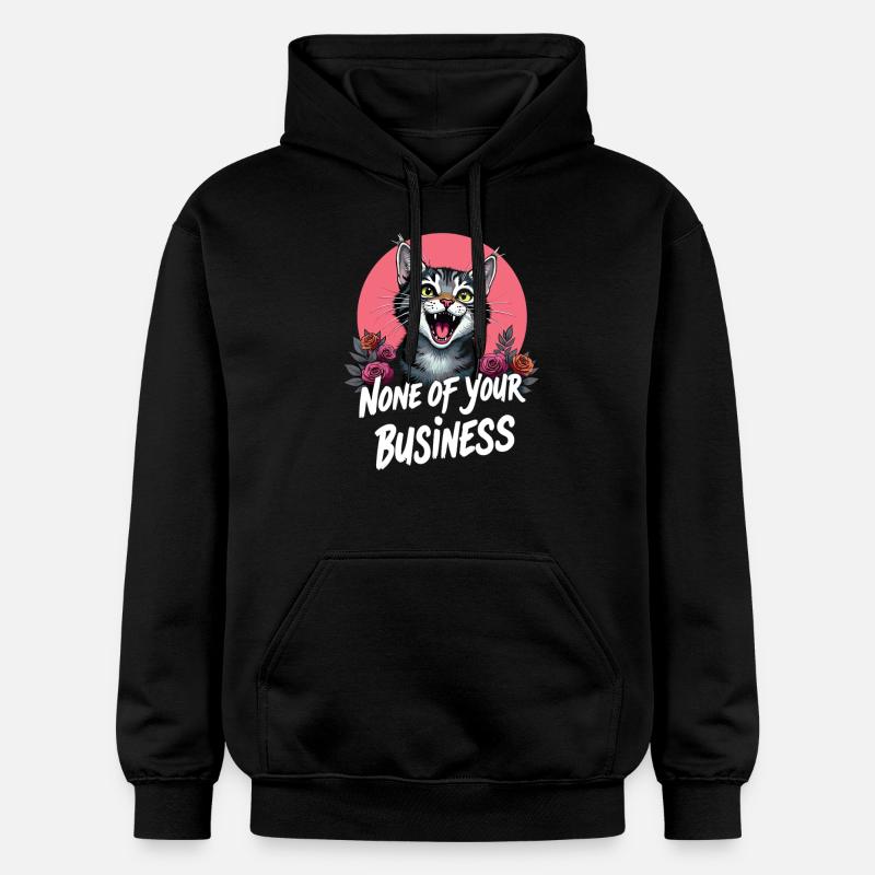 Ne vous regardez pas - Sweat à capuche Softstyle® Gildan Unisexe - noir