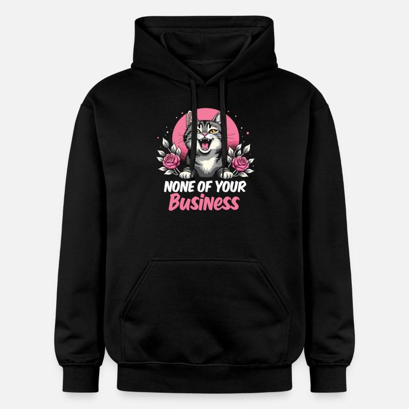 Ne vous regardez pas - Sweat à capuche Softstyle® Gildan Unisexe - noir