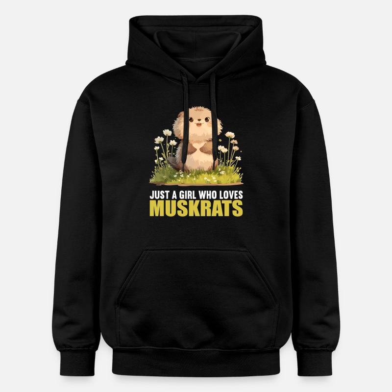 Rat musqué - Sweat à capuche Softstyle® Gildan Unisexe - noir
